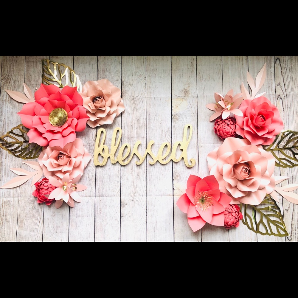 Paper Flower Set
